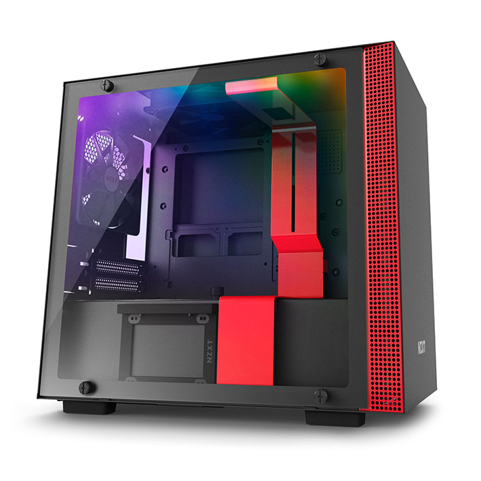 NZXT H200i Black RED