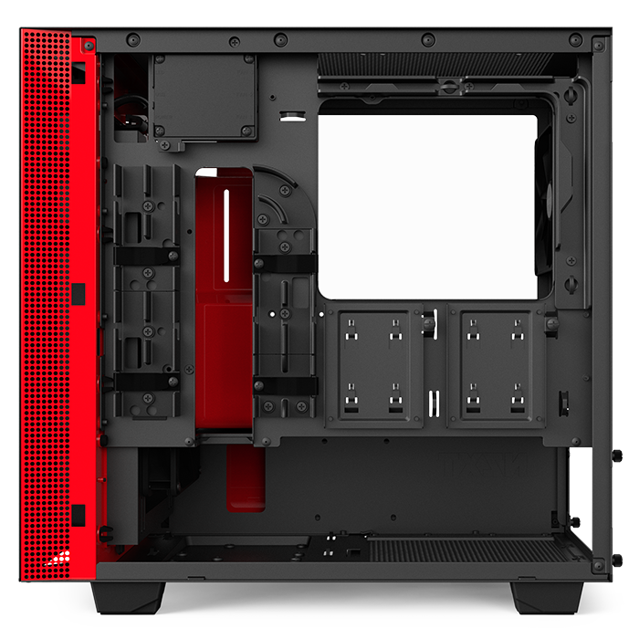 NZXT H400i Black RED