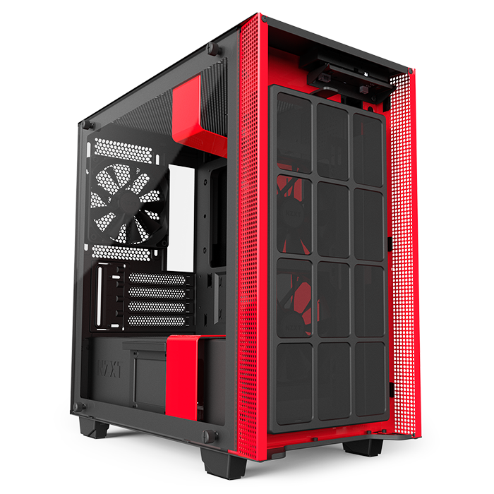 NZXT H400i Black RED