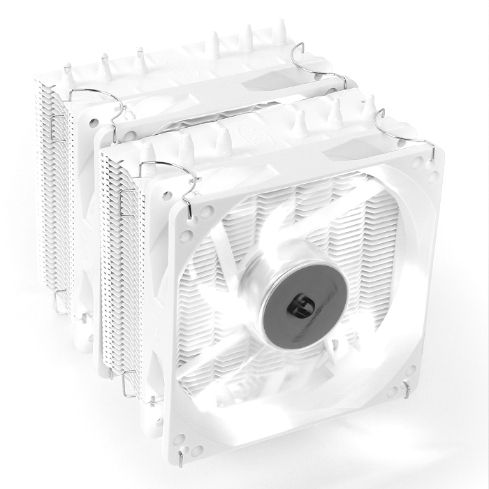 DEEPCOOL NEPTWIN LED SNOW WHITE