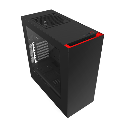 NZXT S340 Red