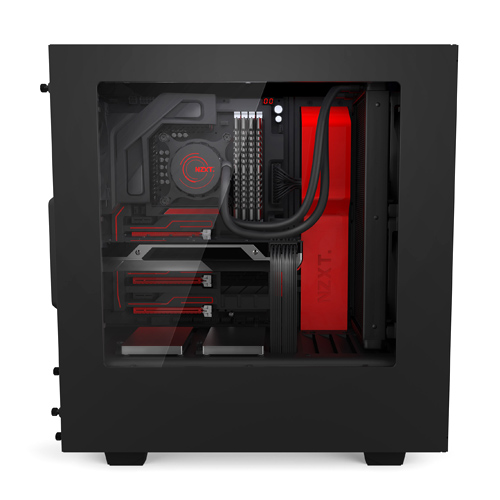 NZXT S340 Red