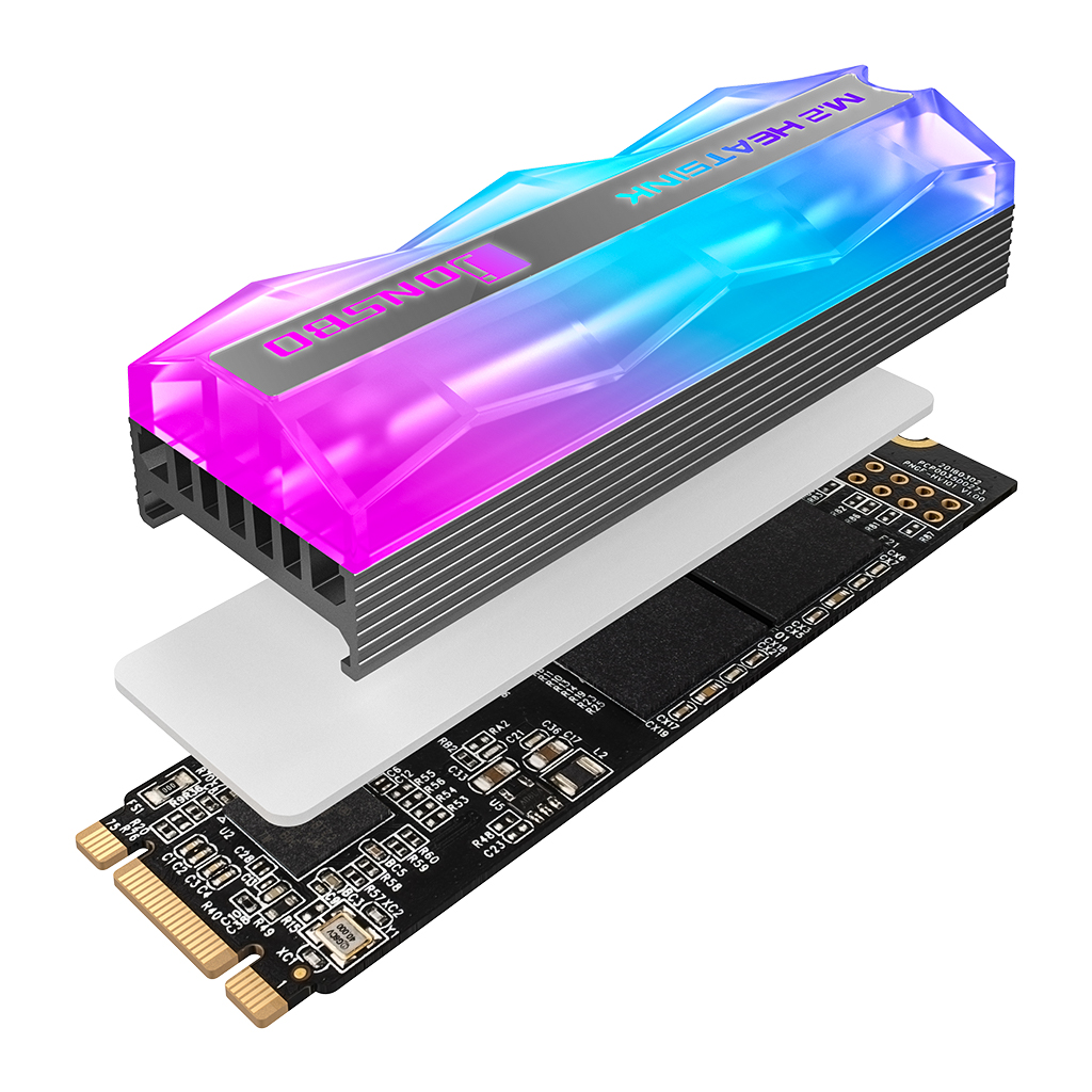 JONSBO JELLY M.2 SSD HEATSINK AUTO RGB
