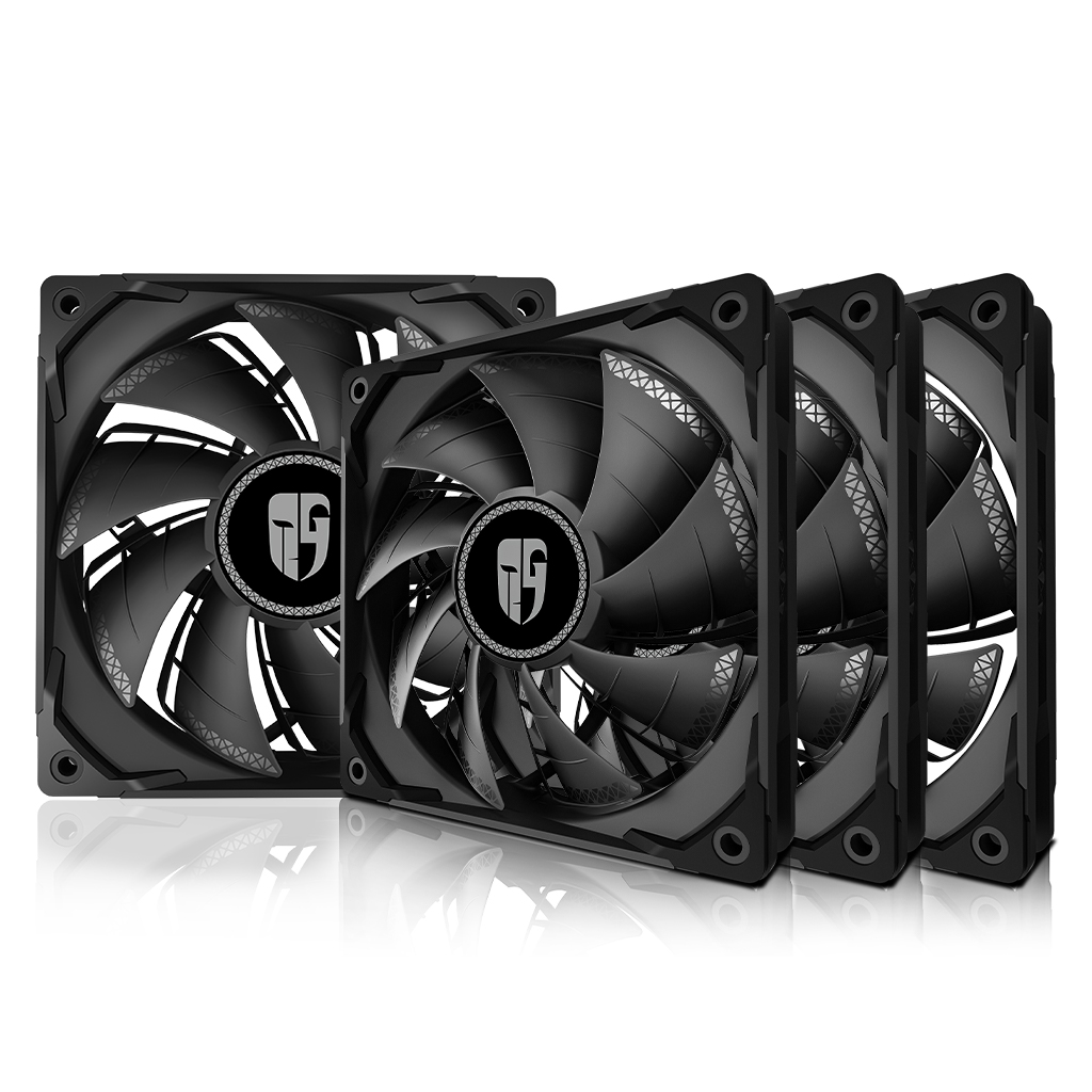 [B등급] DEEPCOOL GAMER STORM TF120S 4PACK BLACK