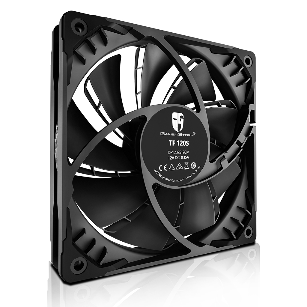 [B등급] DEEPCOOL GAMER STORM TF120S 4PACK BLACK