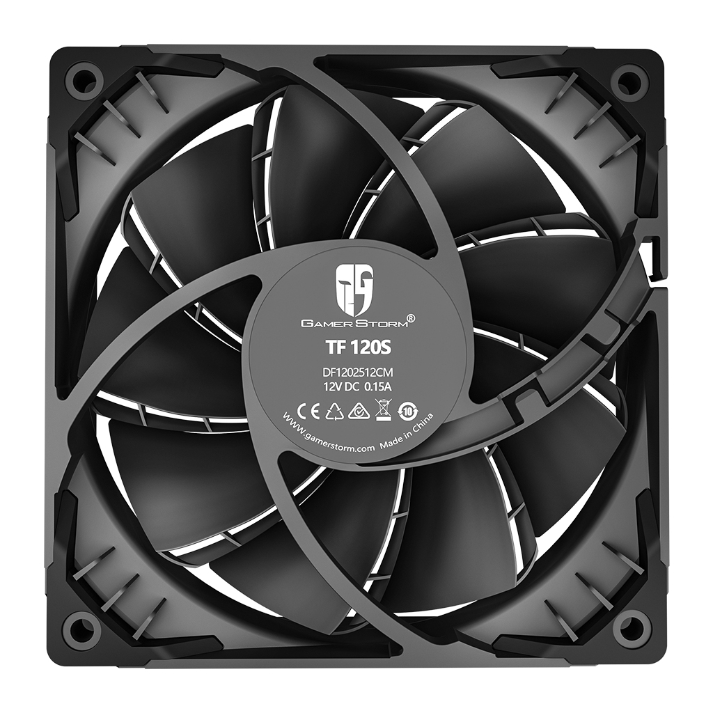 [B등급] DEEPCOOL GAMER STORM TF120S 4PACK BLACK