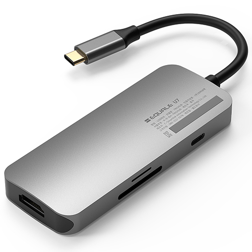 [S+등급] EQUALE U7 7-in-1 4K HDMI 87W USB-C HUB