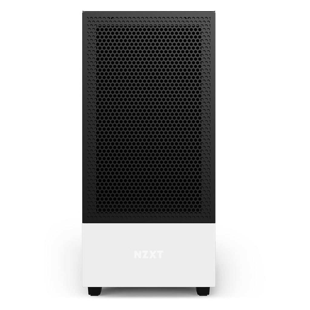 [A등급] NZXT H510 FLOW Matte White(상단 모서리 찌그러짐,H510 MATTE 강화유리패널 장착됨)