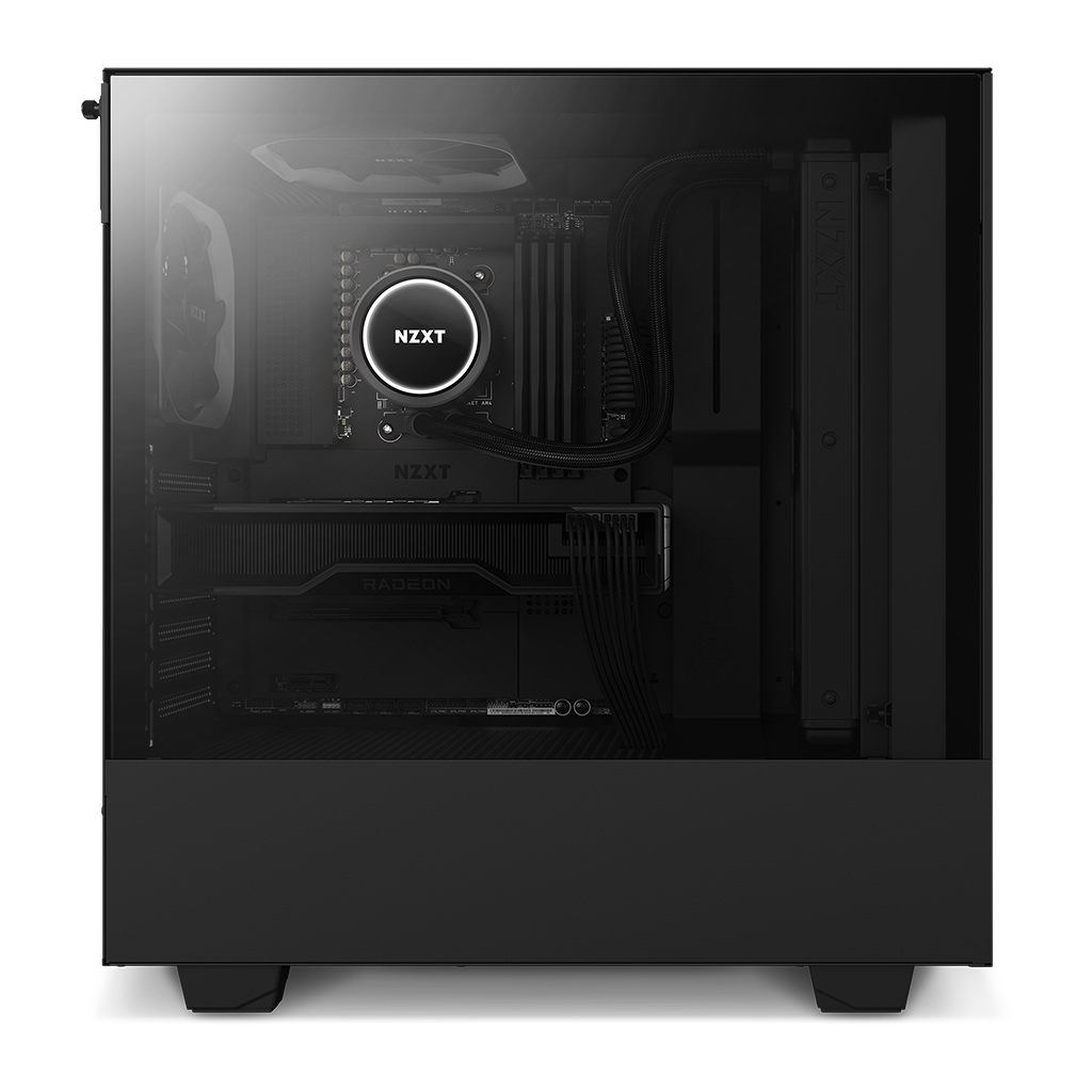 [S등급] NZXT H510 FLOW Matte Black(H510 MATTE 강화유리 패널 장착)