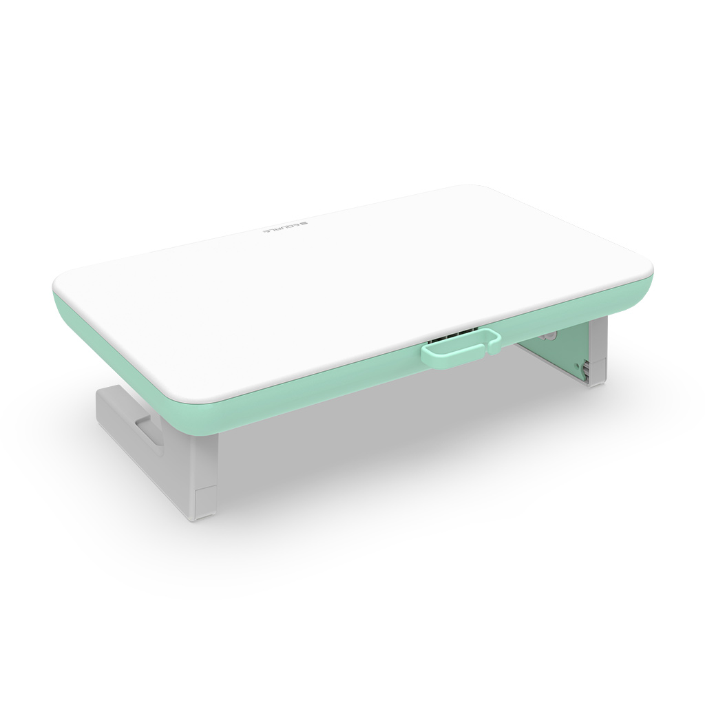 [S등급] BRAVOTEC EQUALE AP-2003 M-DESK WHITE MINT 모니터 받침대