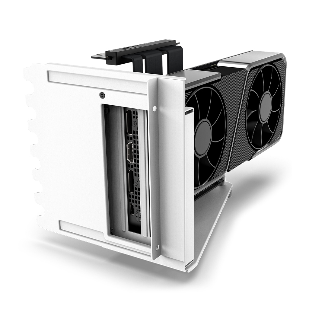 NZXT Vertical GPU Mounting Kit white