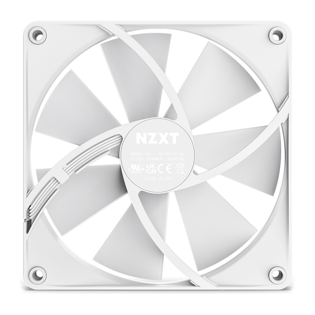 [S등급] NZXT F140P MATTE WHITE