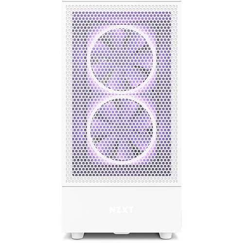 [A등급] NZXT H5 FLOW (Matte White)전면 모서리 찌그러짐-사진참고