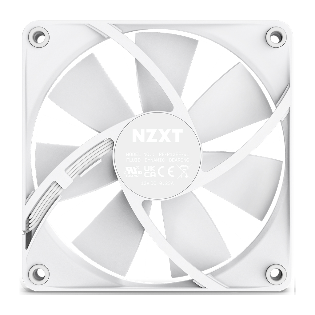 [A등급] NZXT F120P MATTE WHITE