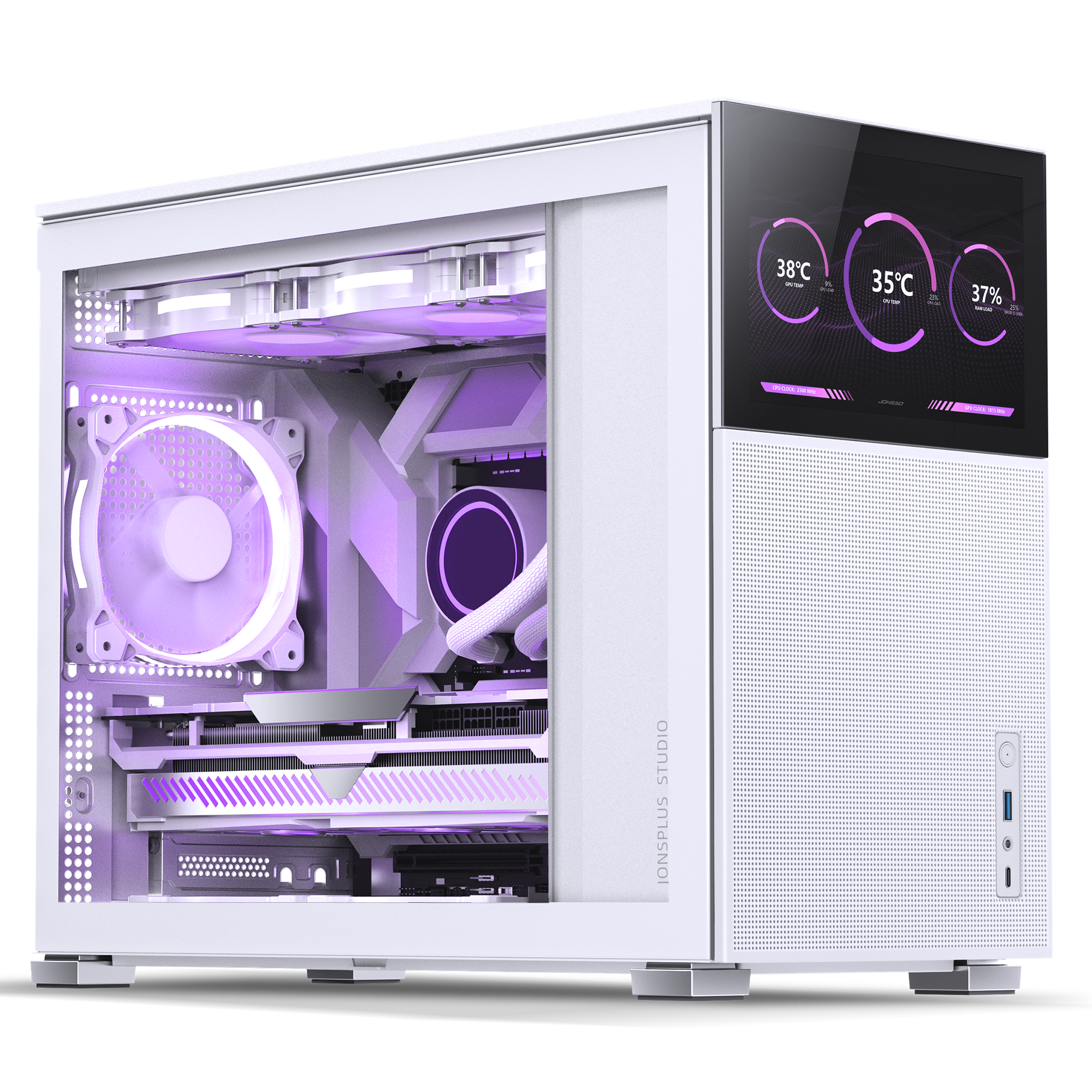 [S등급] JONSBO D41 MESH SCREEN White