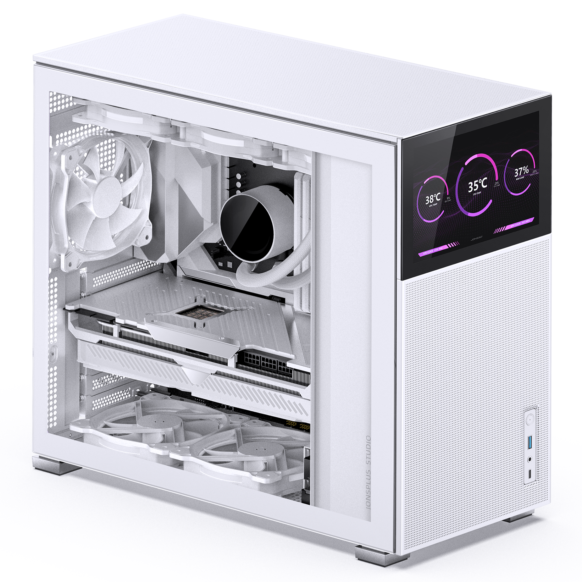 [S등급] JONSBO D41 MESH SCREEN White