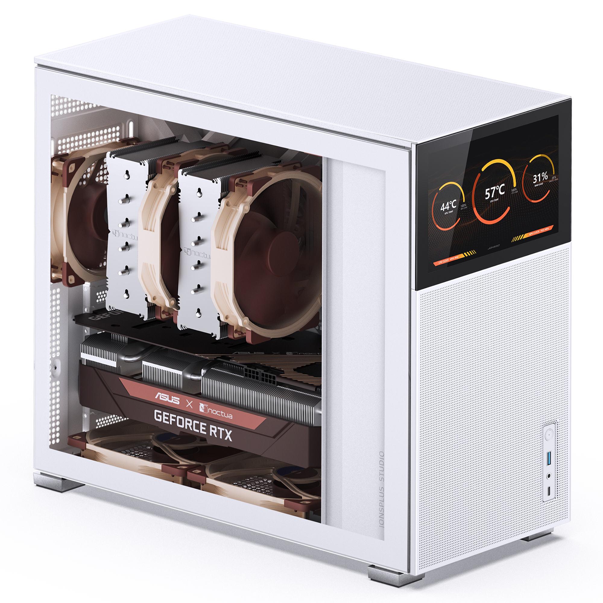 [S등급] JONSBO D41 MESH SCREEN White