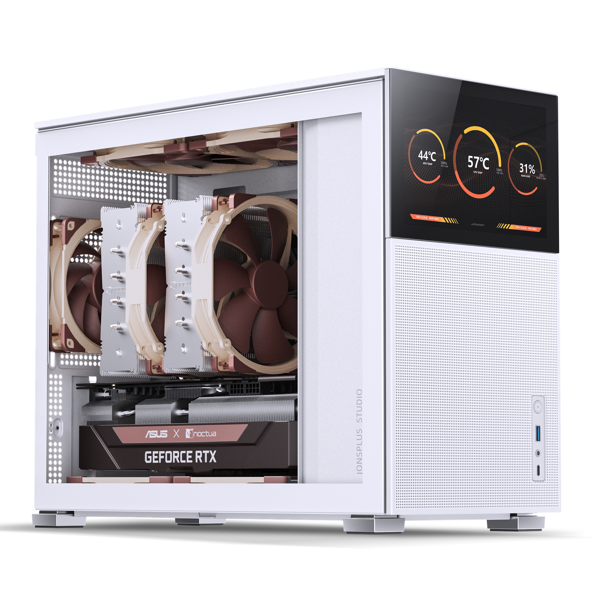 [S+등급] JONSBO D31 MESH SCREEN White