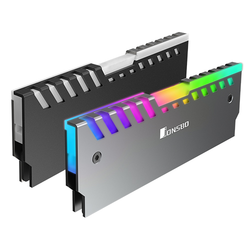 [B등급] JONSBO NC-2 AUTO RGB 메모리 방열판 (2EA)