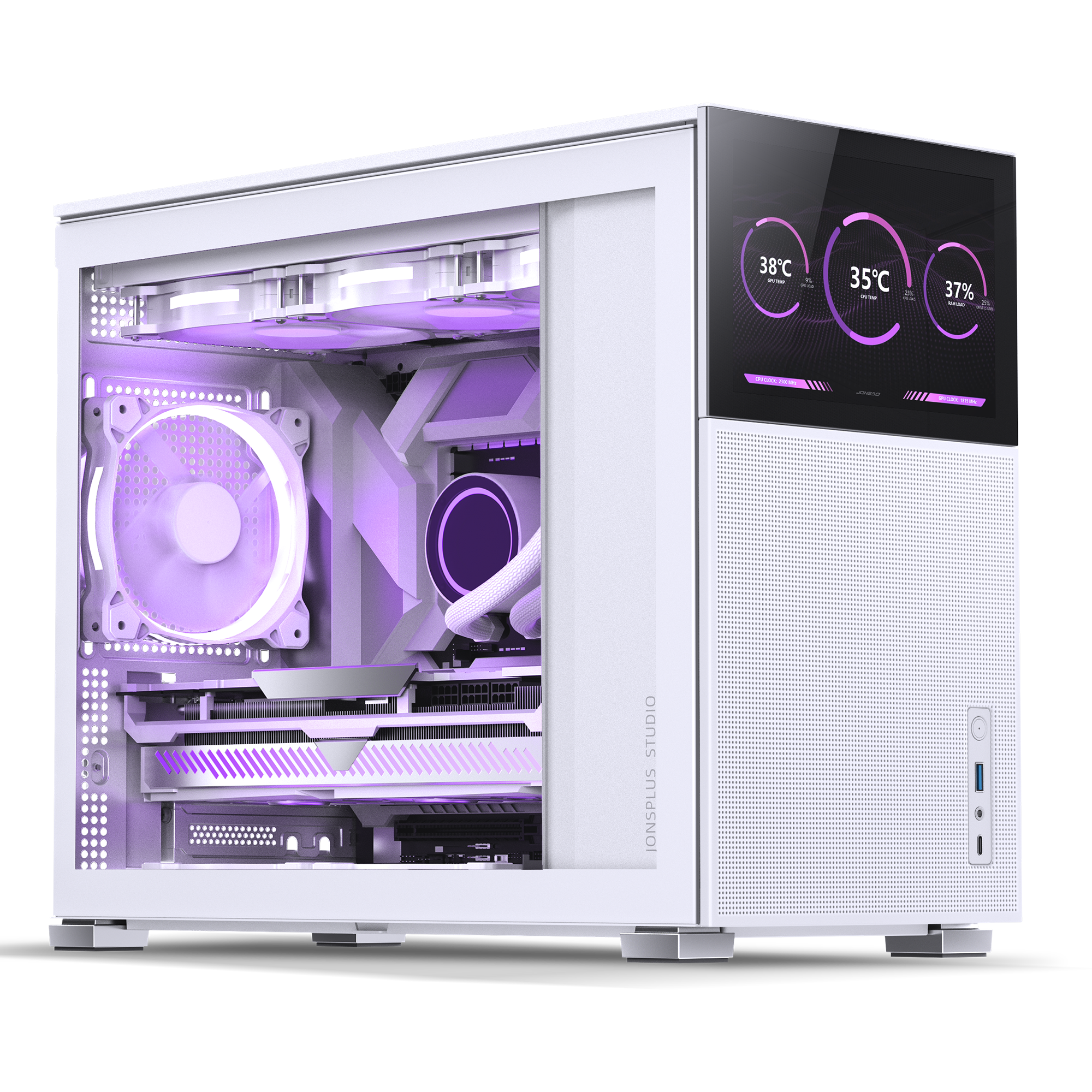 [S등급] JONSBO D31 MESH SCREEN White