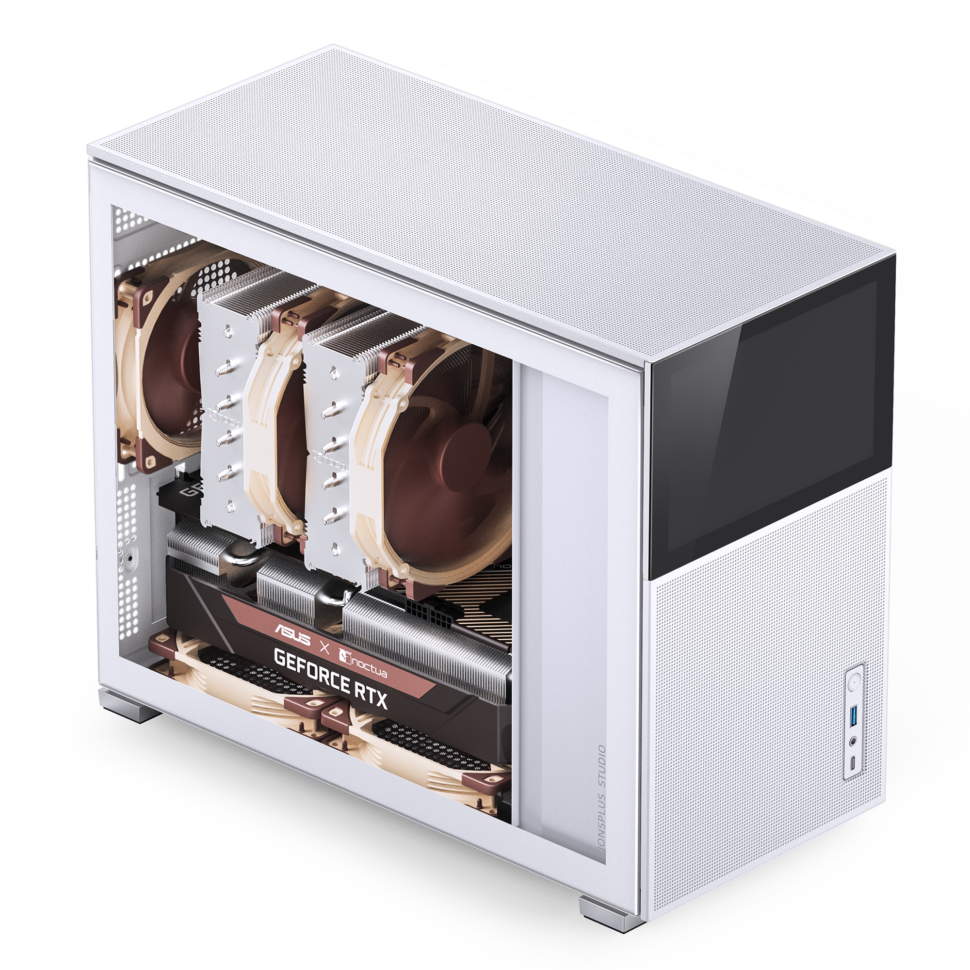 [S등급] JONSBO D31 MESH SCREEN White