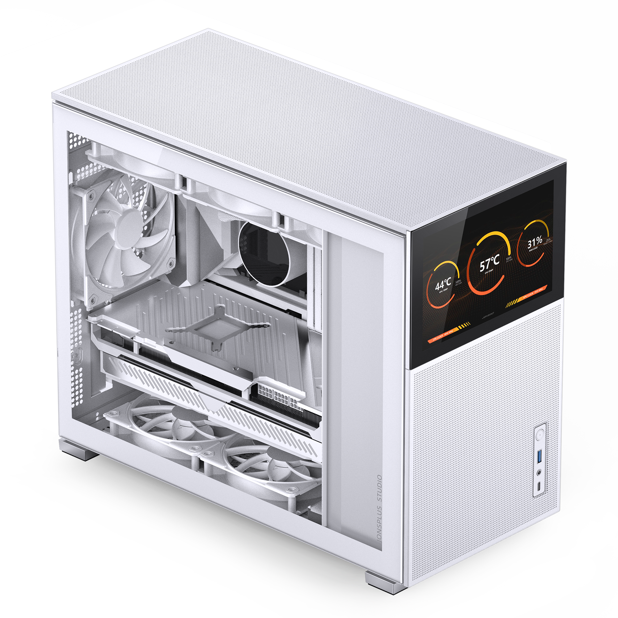 [S등급] JONSBO D31 MESH SCREEN White