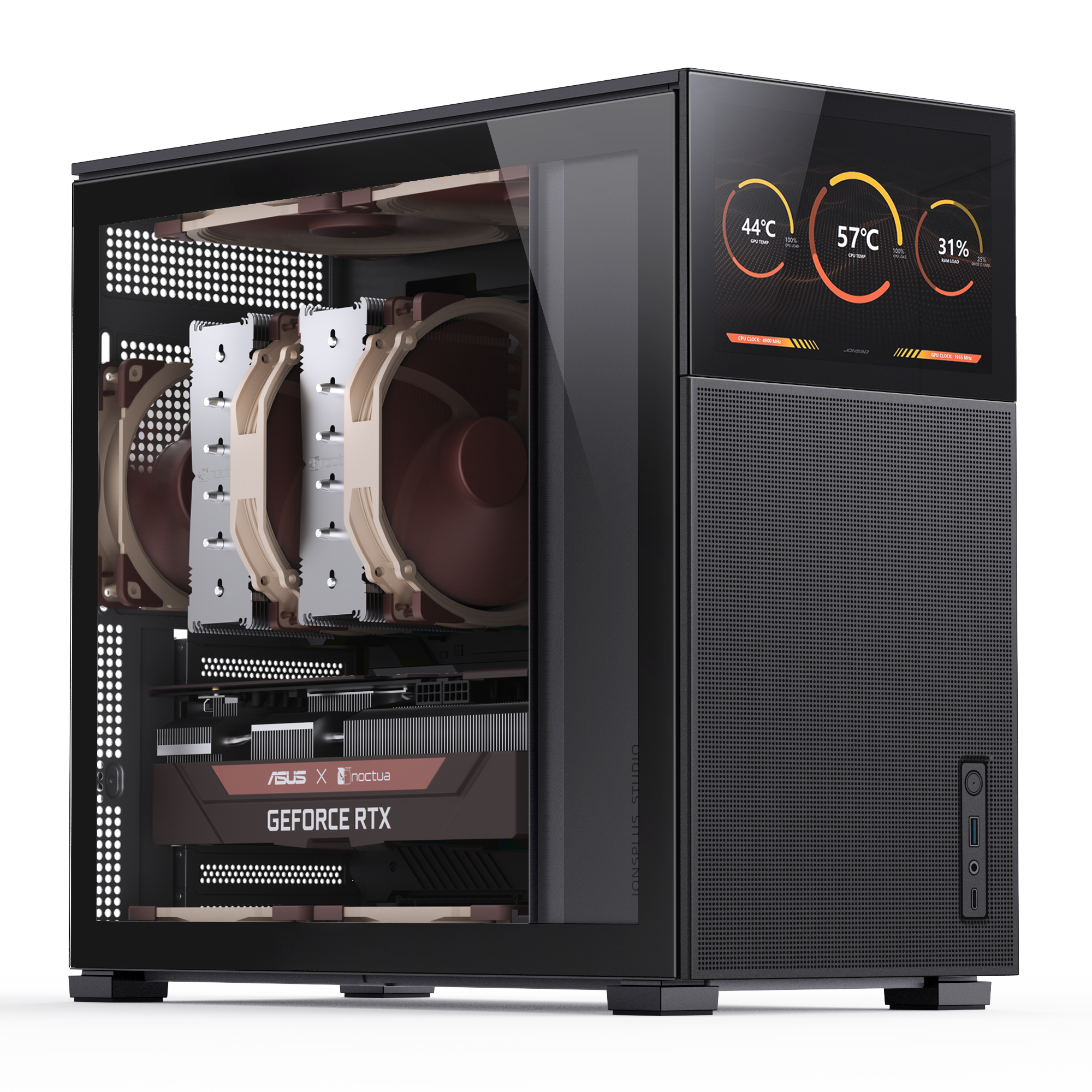 [S+등급] JONSBO D41 MESH SCREEN Black