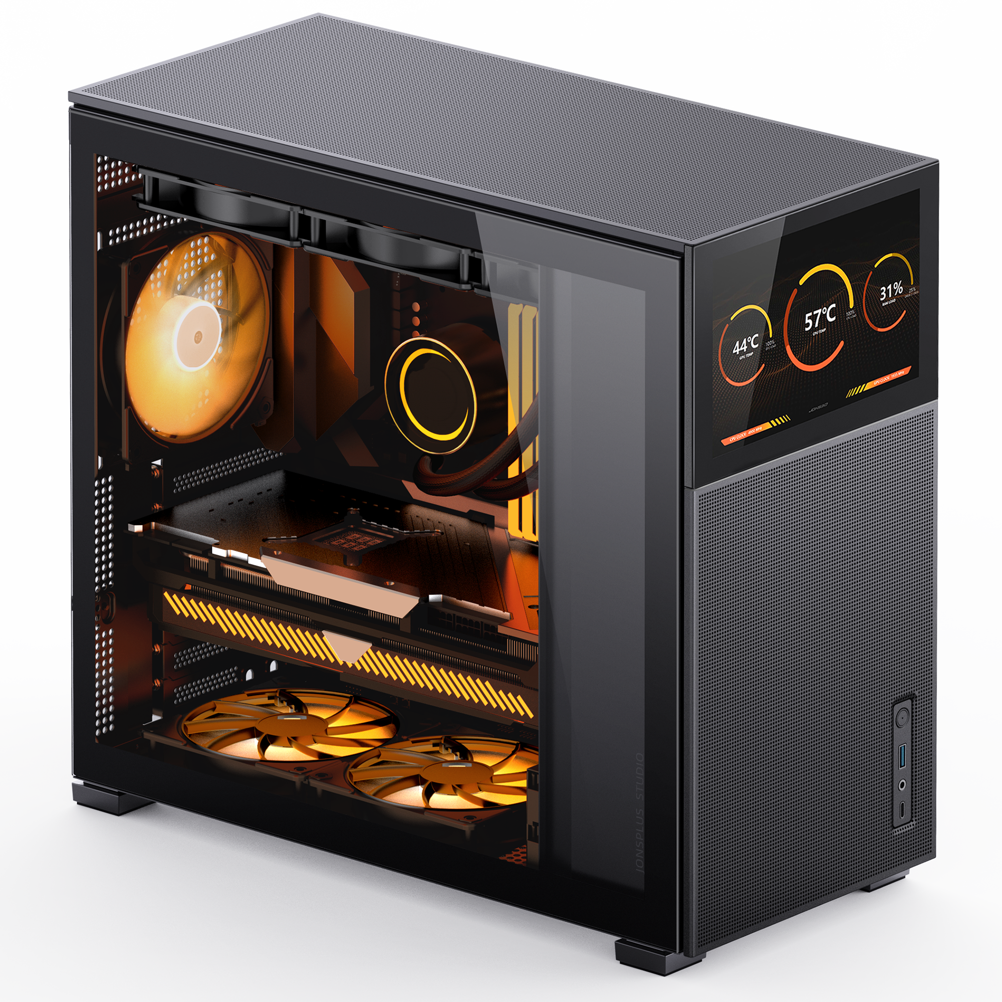 [S+등급] JONSBO D41 MESH SCREEN Black