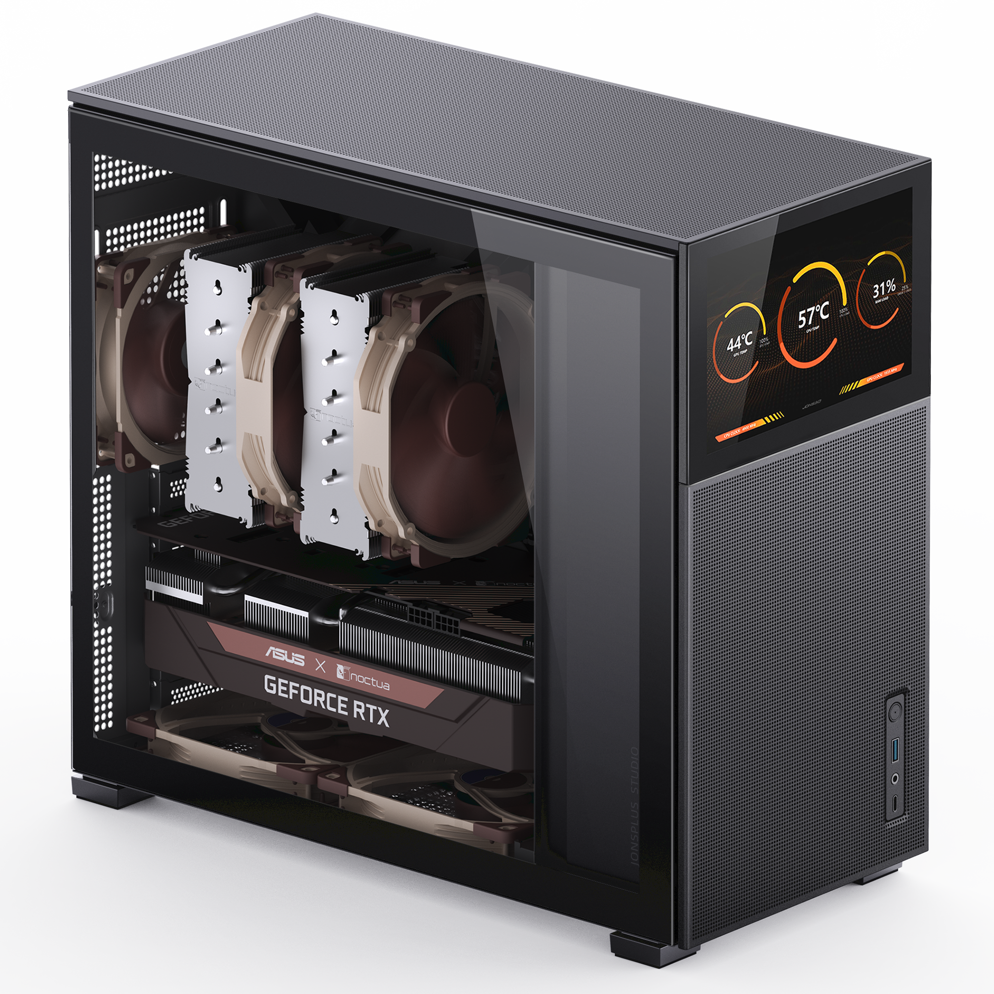 [S+등급] JONSBO D41 MESH SCREEN Black