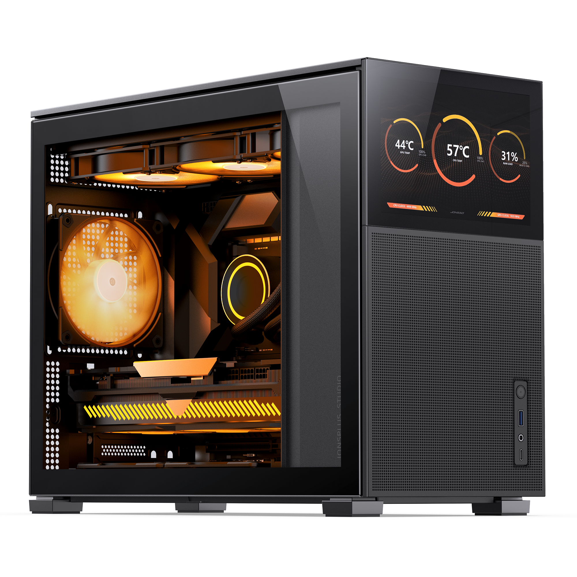 [S등급] JONSBO D31 MESH SCREEN Black
