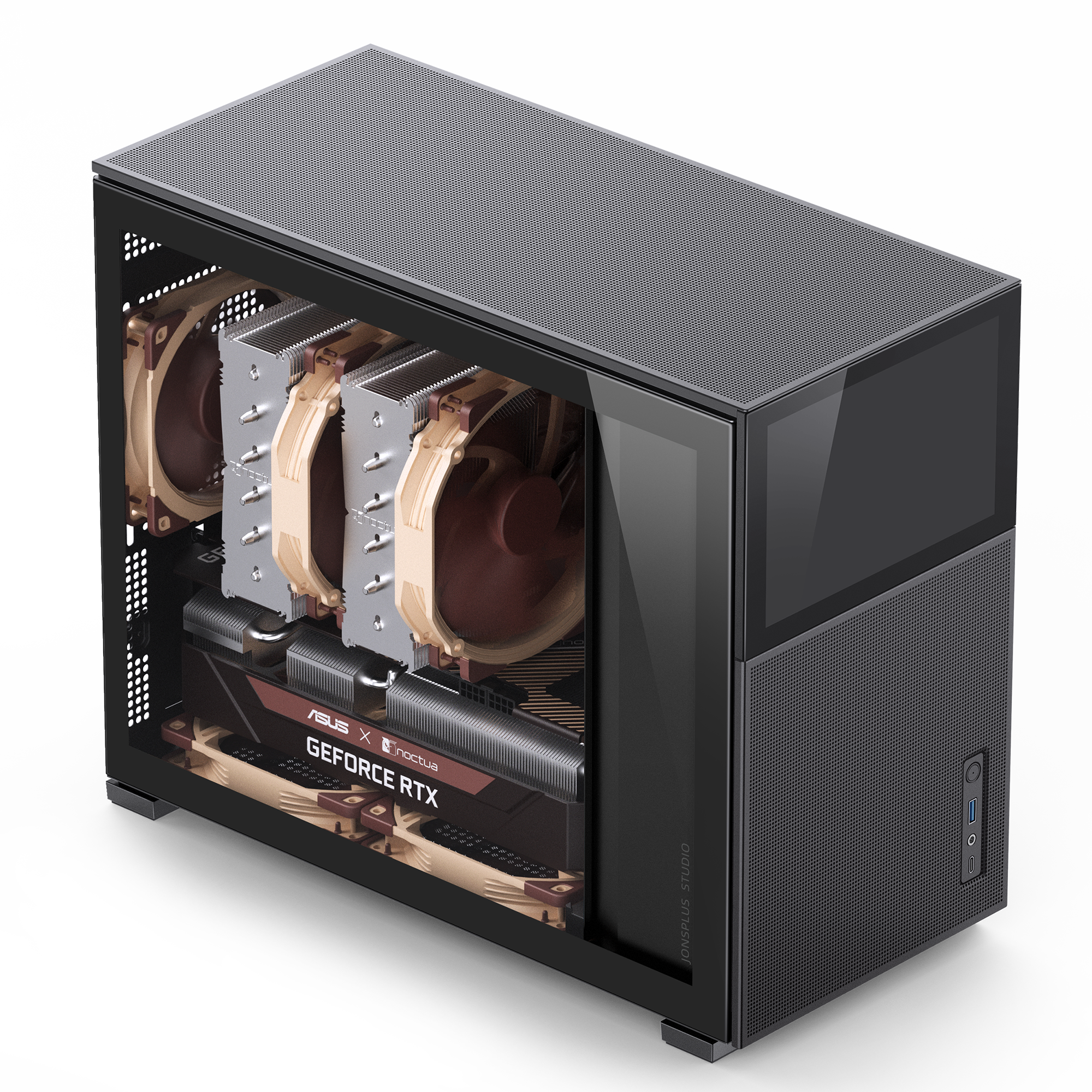 [S등급] JONSBO D31 MESH SCREEN Black
