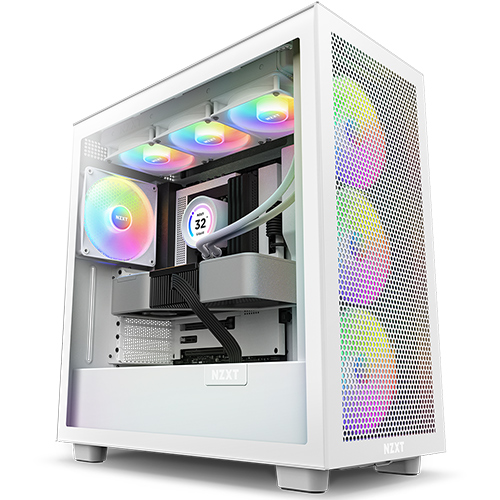 [S등급] NZXT H7 Flow RGB (Matte White)