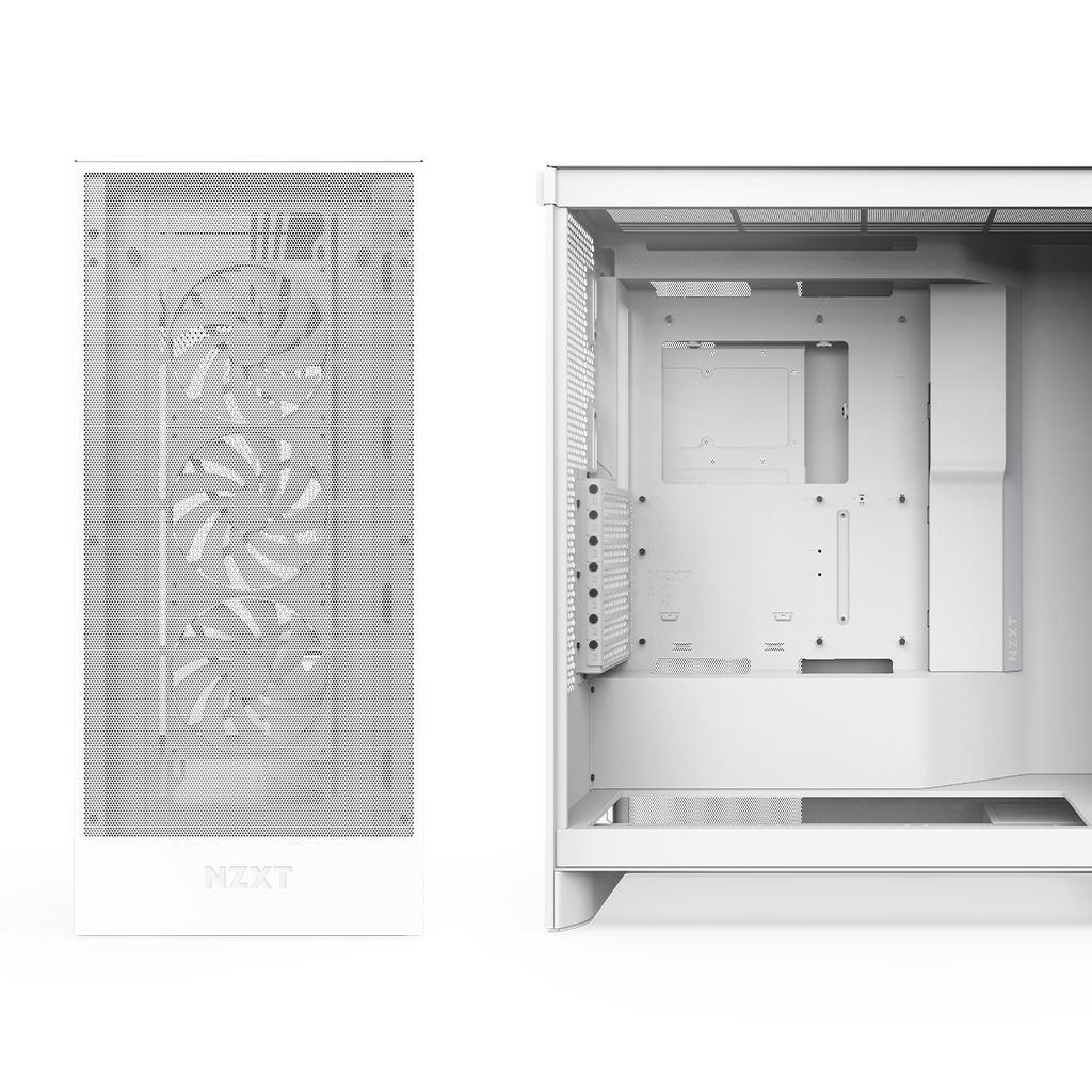 NZXT H7 Flow V2 매트 화이트