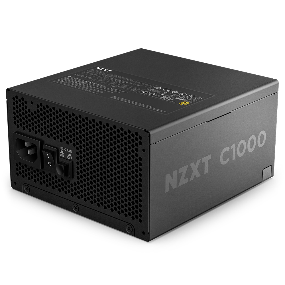 NZXT C1000 80PLUS 골드 풀모듈러 ATX3.1 매트블랙