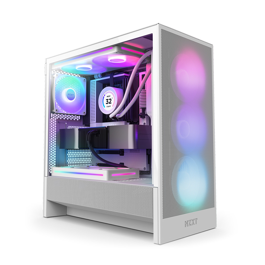 NZXT H5 Flow RGB V2 매트화이트