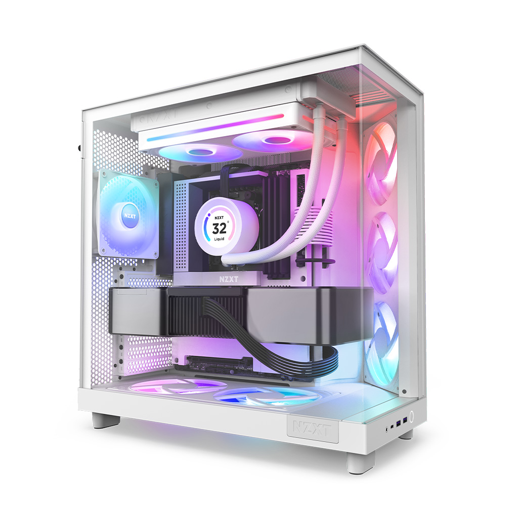 NZXT F240 RGB Core 매트화이트