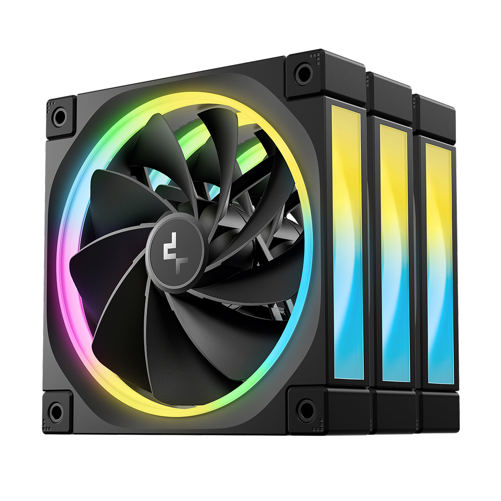 DEEPCOOL FL12R (3팩, 블랙)
