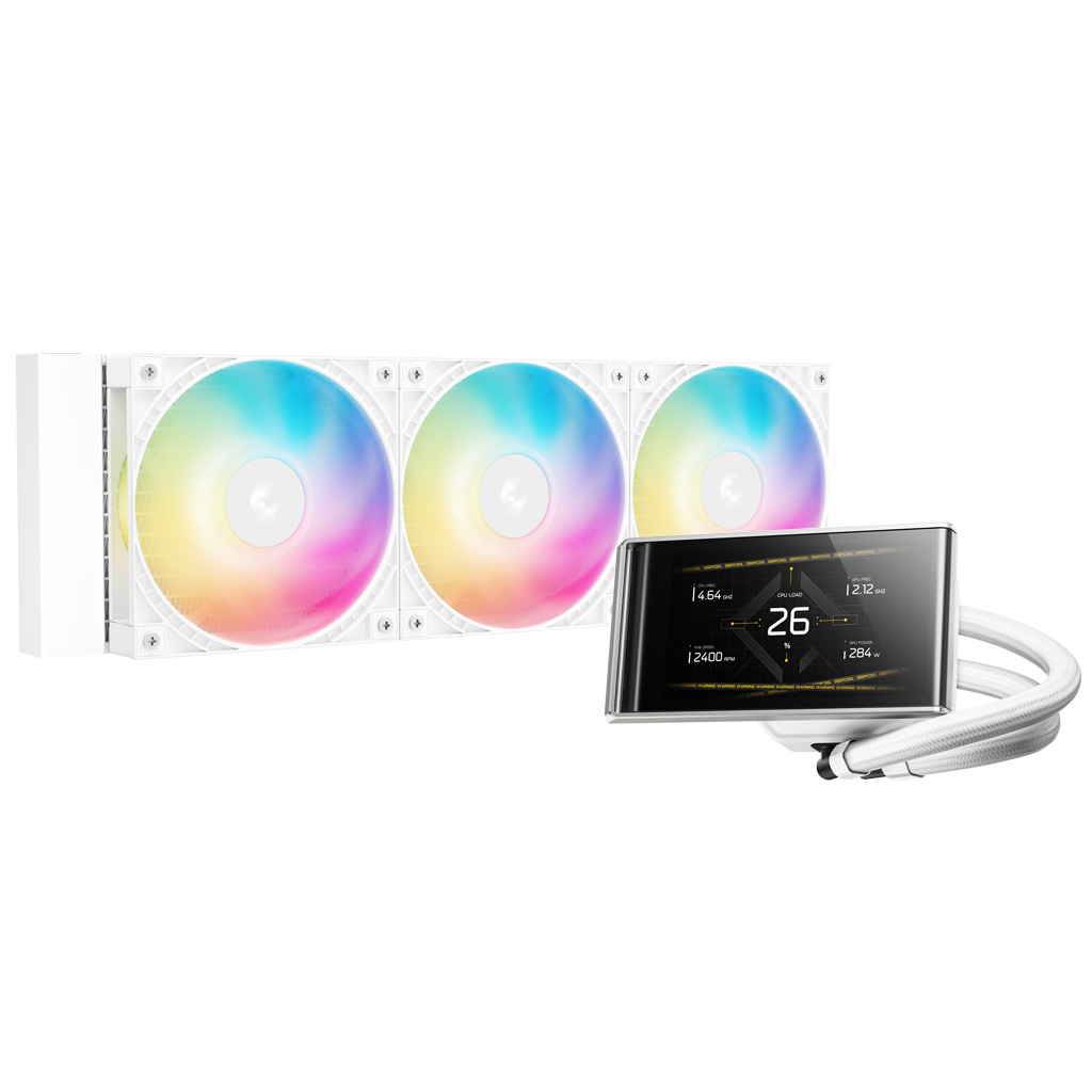 DEEPCOOL LT360 VISION ARGB (화이트)